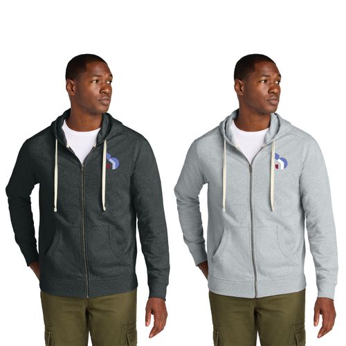 District Full Zip Fleece Hoodie (Inf) image thumbnail