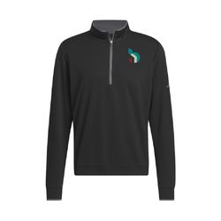 Image of Adidas UPF Lightweight Quarter Zip Pullover