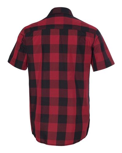 Buffalo Plaid Short Sleeve Shirt - 9203 image thumbnail