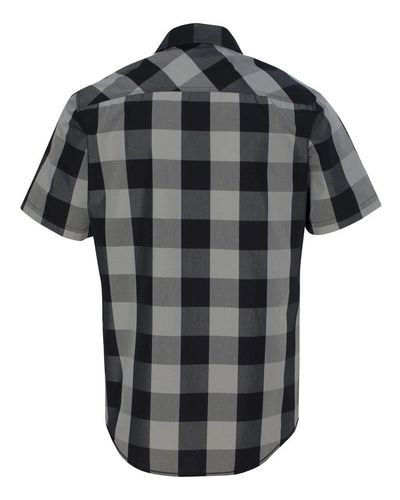 Buffalo Plaid Short Sleeve Shirt - 9203 image thumbnail