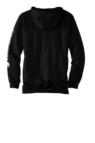 Carhartt Midweight Hooded Logo Sweatshirt CTK288 image thumbnail