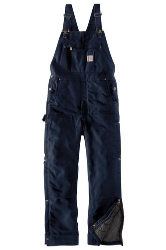 31" Inseam- Carhartt Firm Duck Insulated Bib Overalls CT104393 image thumbnail