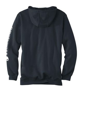 Carhartt Midweight Hooded Logo Sweatshirt CTK288 image thumbnail