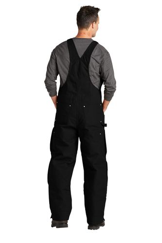 31" Inseam- Carhartt Firm Duck Insulated Bib Overalls CT104393 image thumbnail