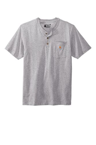 Carhartt Short Sleeve Henley T-Shirt CTK84 image thumbnail