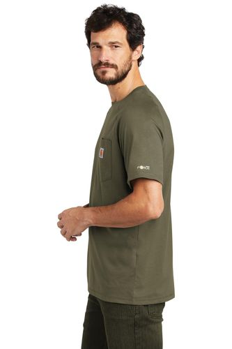 Carhartt Force Cotton Delmont Short Sleeve T-Shirt. CT100410 image thumbnail
