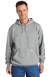 Image of Carhartt Midweight Hooded Logo Sweatshirt CTK288