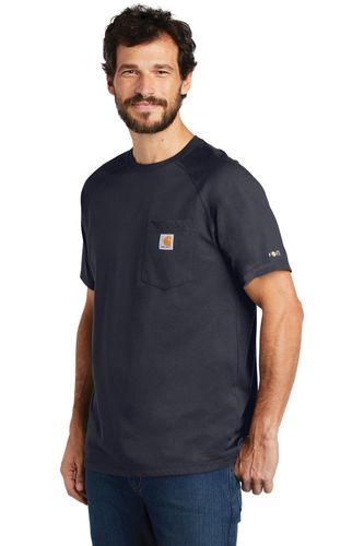 Carhartt Force Cotton Delmont Short Sleeve T-Shirt. CT100410 image thumbnail