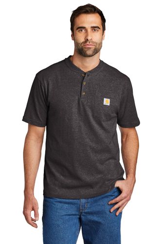 Carhartt Short Sleeve Henley T-Shirt CTK84 image thumbnail