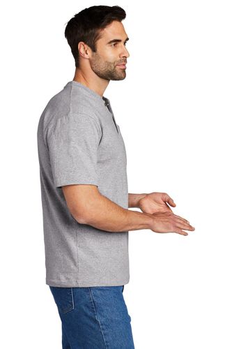 Carhartt Short Sleeve Henley T-Shirt CTK84 image thumbnail