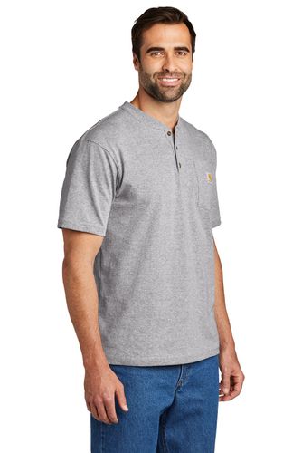 Carhartt Short Sleeve Henley T-Shirt CTK84 image thumbnail