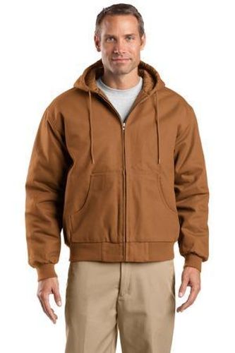 CornerStone Tall Duck Cloth Hooded Work Jacket. TLJ763H image thumbnail