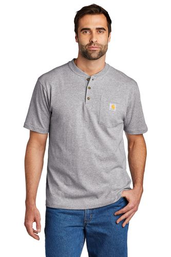 Carhartt Short Sleeve Henley T-Shirt CTK84 image thumbnail