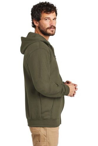 Carhartt Midweight Hooded Zip-Front Sweatshirt. CTK122 image thumbnail
