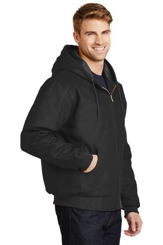 CornerStone - Duck Cloth Hooded Work Jacket. J763H image thumbnail