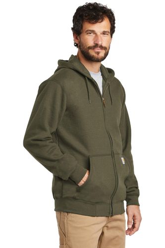 Carhartt Midweight Hooded Zip-Front Sweatshirt. CTK122 image thumbnail