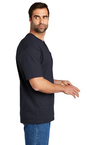 Carhartt Short Sleeve Henley T-Shirt CTK84 image thumbnail