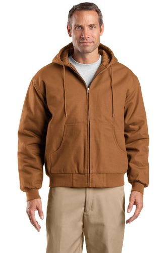 CornerStone Tall Duck Cloth Hooded Work Jacket. TLJ763H image thumbnail