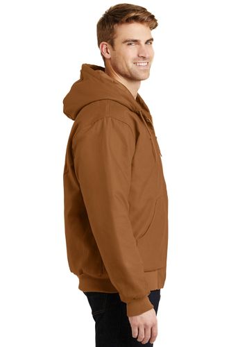 CornerStone - Duck Cloth Hooded Work Jacket. J763H image thumbnail