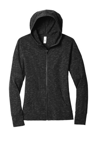 District Women's Medal Full-Zip Hoodie. DT665 image thumbnail