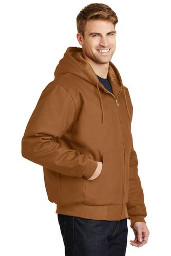 CornerStone - Duck Cloth Hooded Work Jacket. J763H image thumbnail