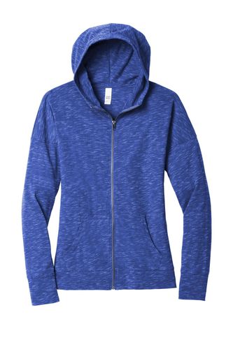 District Women's Medal Full-Zip Hoodie. DT665 image thumbnail