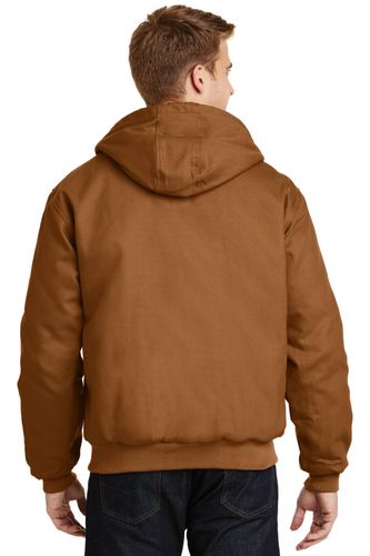 CornerStone - Duck Cloth Hooded Work Jacket. J763H image thumbnail