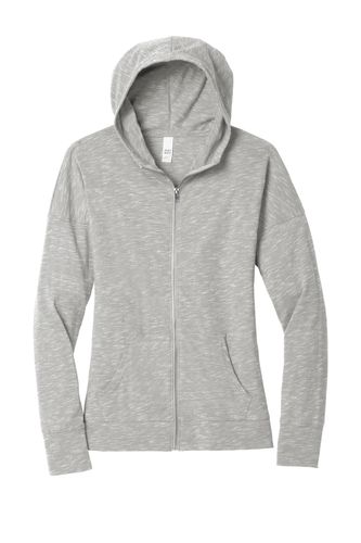 District Women's Medal Full-Zip Hoodie. DT665 image thumbnail