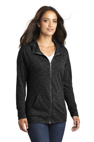 District Women's Medal Full-Zip Hoodie. DT665 image thumbnail