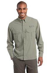 Image of Eddie Bauer - Long Sleeve Performance Fishing Shirt. EB600