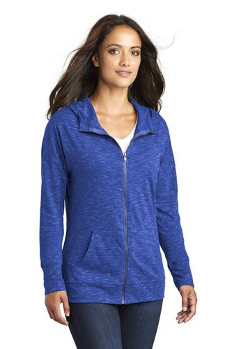 District Women's Medal Full-Zip Hoodie. DT665 image thumbnail