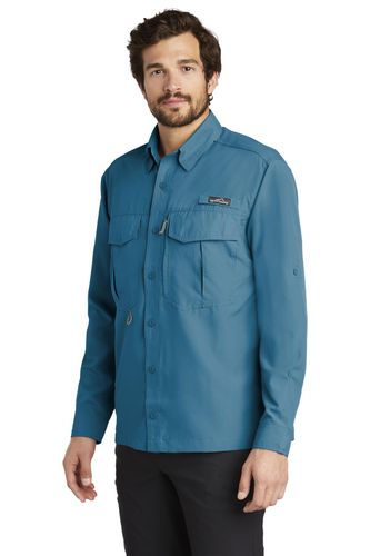 Eddie Bauer - Long Sleeve Performance Fishing Shirt. EB600 image thumbnail