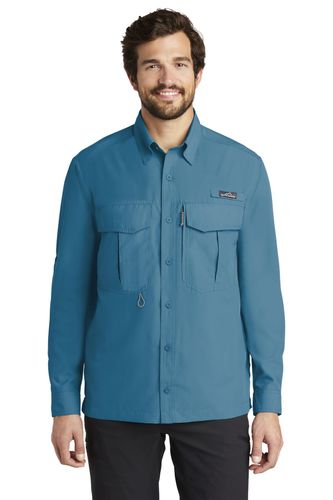 Eddie Bauer - Long Sleeve Performance Fishing Shirt. EB600 image thumbnail