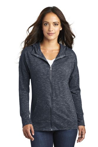 District Women's Medal Full-Zip Hoodie. DT665 image thumbnail