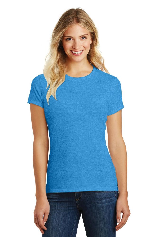District Women's Perfect Blend Tee. DM108L primary image