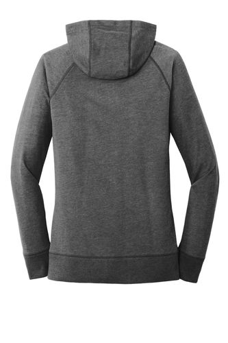 New Era Ladies Sueded Cotton Blend Full-Zip Hoodie. LNEA122 image thumbnail