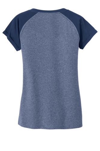 New Era Ladies Heritage Blend Varsity Tee. LNEA107 image thumbnail
