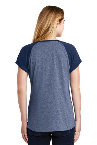 New Era Ladies Heritage Blend Varsity Tee. LNEA107 image thumbnail