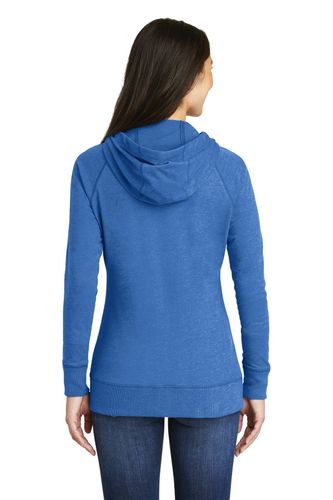 New Era Ladies Sueded Cotton Blend Full-Zip Hoodie. LNEA122 image thumbnail