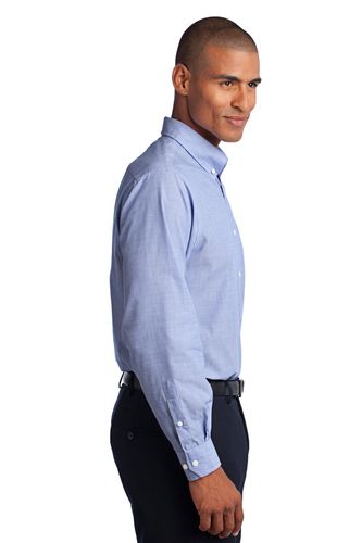 Port Authority Crosshatch Easy Care Shirt. S640 image thumbnail