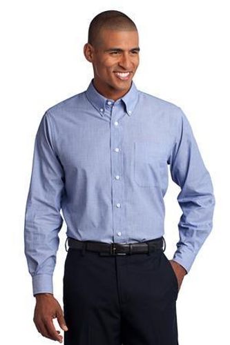 Port Authority Tall Crosshatch Easy Care Shirt. TLS640 image thumbnail