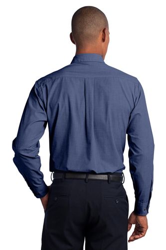 Port Authority Tall Crosshatch Easy Care Shirt. TLS640 image thumbnail