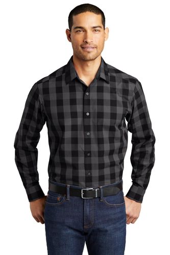 Port Authority Everyday Plaid Shirt. W670 image thumbnail