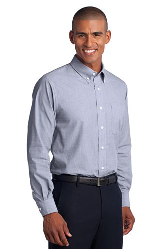 Port Authority Crosshatch Easy Care Shirt. S640 image thumbnail
