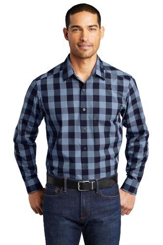 Port Authority Everyday Plaid Shirt. W670 image thumbnail