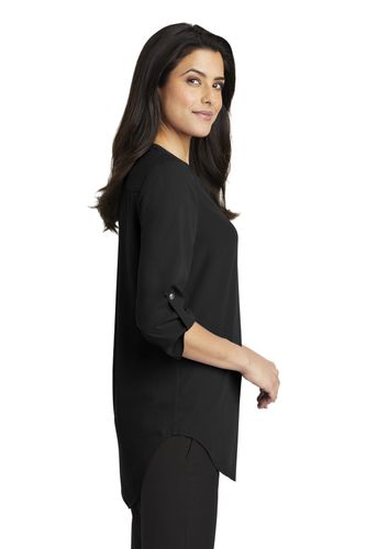 Port Authority Ladies 3/4-Sleeve Tunic Blouse. LW701 image thumbnail