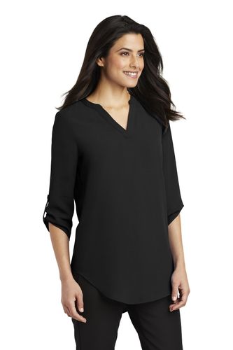 Port Authority Ladies 3/4-Sleeve Tunic Blouse. LW701 image thumbnail