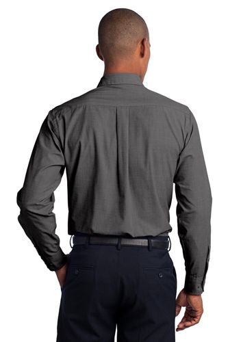 Port Authority Crosshatch Easy Care Shirt. S640 image thumbnail