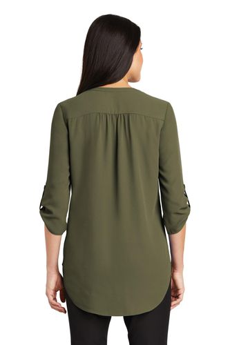 Port Authority Ladies 3/4-Sleeve Tunic Blouse. LW701 image thumbnail