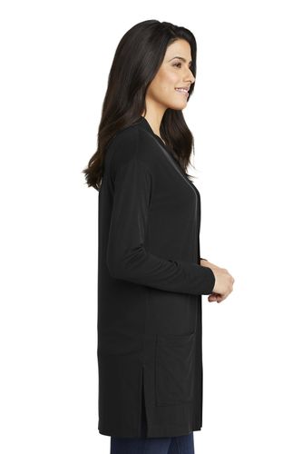 Port Authority Ladies Concept Long Pocket Cardigan . LK5434 image thumbnail